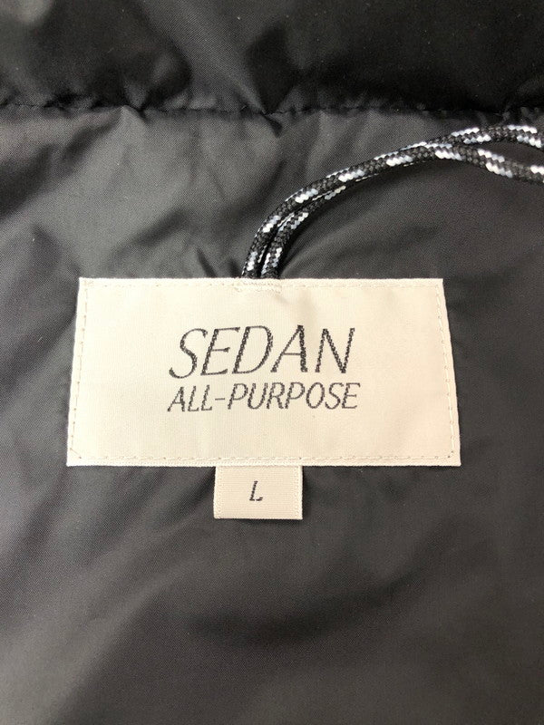 【中古品】【メンズ】 SEDAN ALL-PURPOSE セダン オール パーパス POLAR PUFF PARKA SD24F-JK06 ポーラー パフ パーカー トップス 140-260716-rt-15-tagh サイズ：L カラー：ブラック 万代Net店