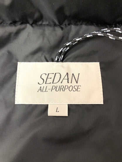 【中古品】【メンズ】 SEDAN ALL-PURPOSE セダン オール パーパス POLAR PUFF PARKA SD24F-JK06 ポーラー パフ パーカー トップス 140-260716-rt-15-tagh サイズ：L カラー：ブラック 万代Net店