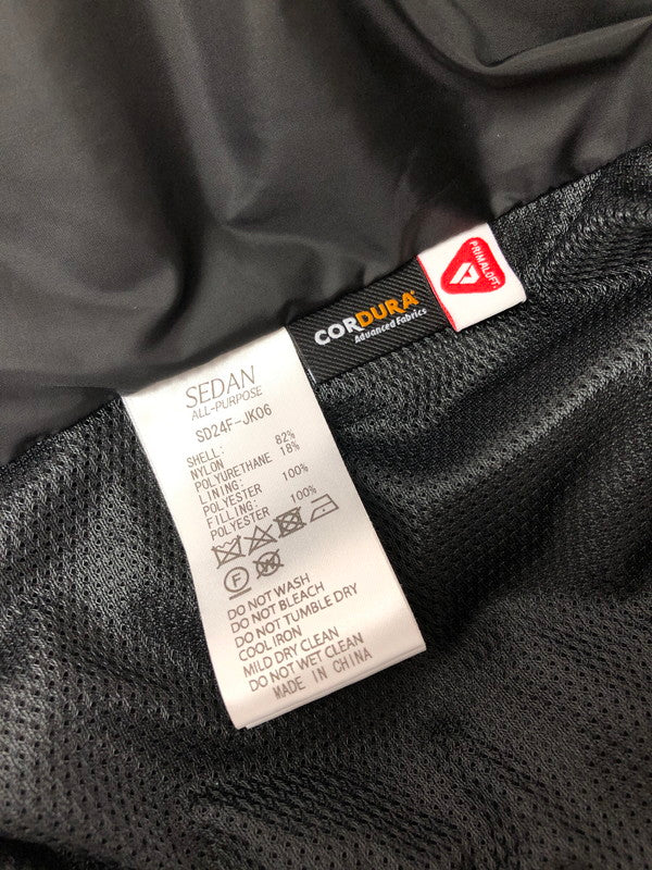 【中古品】【メンズ】 SEDAN ALL-PURPOSE セダン オール パーパス POLAR PUFF PARKA SD24F-JK06 ポーラー パフ パーカー トップス 140-260716-rt-15-tagh サイズ：L カラー：ブラック 万代Net店