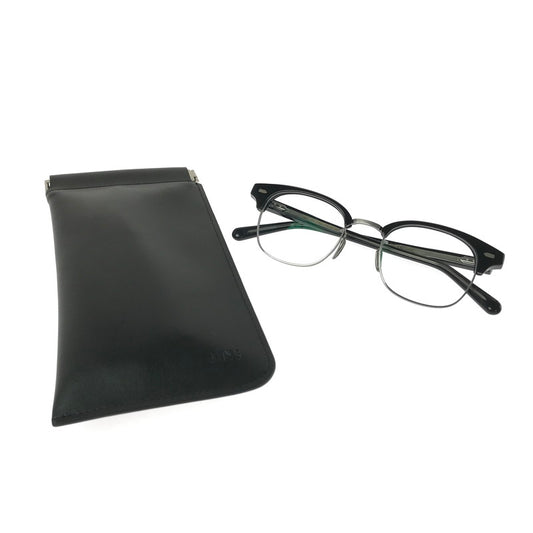 【中古品】【メンズ】 JINS ジンズ NEW CLASSIC NO.3 UTF-25A-223AA ニュークラシック 眼鏡 アイウェア アクセサリー 度入り 203-260711-na-04-tagh サイズ：49□21 150 カラー：ブラック 万代Net店