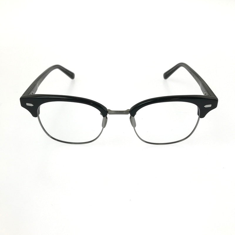 【中古品】【メンズ】 JINS ジンズ NEW CLASSIC NO.3 UTF-25A-223AA ニュークラシック 眼鏡 アイウェア アクセサリー 度入り 203-260711-na-04-tagh サイズ：49□21 150 カラー：ブラック 万代Net店