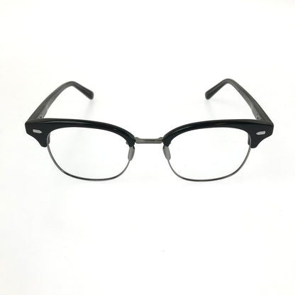 【中古品】【メンズ】 JINS ジンズ NEW CLASSIC NO.3 UTF-25A-223AA ニュークラシック 眼鏡 アイウェア アクセサリー 度入り 203-260711-na-04-tagh サイズ：49□21 150 カラー：ブラック 万代Net店