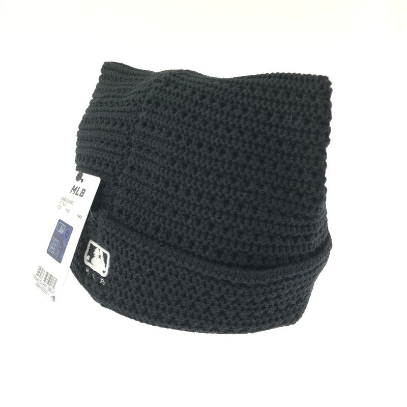 【中古美品】【メンズ】 MLB KOREA エムエルビーコリア CAT EAR BEANIE 3ABNB0163-50BKS キャット イヤー ビーニー 猫耳 帽子 アクセサリー 185-260714-YY-10-tagh サイズ：F カラー：ブラック 万代Net店