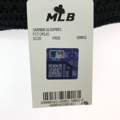 【中古美品】【メンズ】 MLB KOREA エムエルビーコリア CAT EAR BEANIE 3ABNB0163-50BKS キャット イヤー ビーニー 猫耳 帽子 アクセサリー 185-260714-YY-10-tagh サイズ：F カラー：ブラック 万代Net店