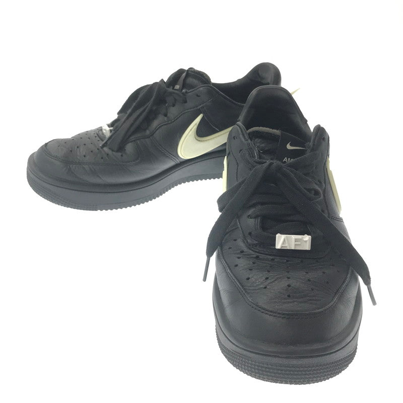 【中古品】【メンズ】 NIKE ナイキ × AMBUSH アンブッシュ コラボ AIR FORCE 1 LOW DV3464-001 エア フォース 1 ロー スニーカー 靴 160-260717-rt-04-tagh サイズ：26.5cm US8.5 カラー：BLACK/PHANTOM-BLACK 万代Net店