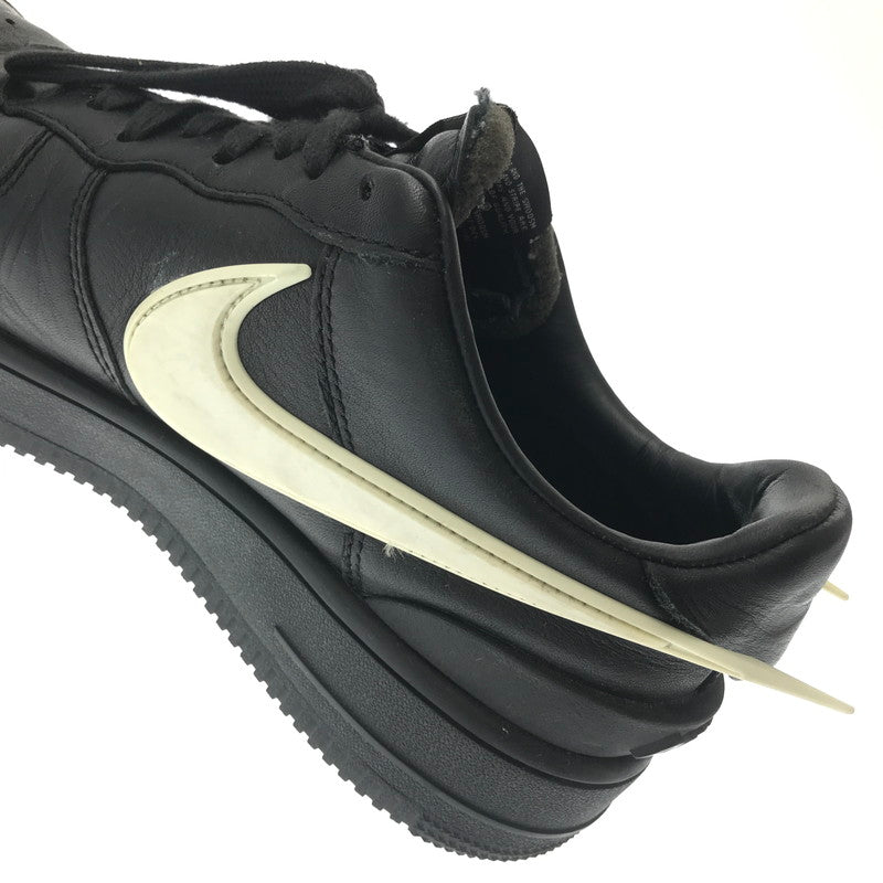 【中古品】【メンズ】 NIKE ナイキ × AMBUSH アンブッシュ コラボ AIR FORCE 1 LOW DV3464-001 エア フォース 1 ロー スニーカー 靴 160-260717-rt-04-tagh サイズ：26.5cm US8.5 カラー：BLACK/PHANTOM-BLACK 万代Net店