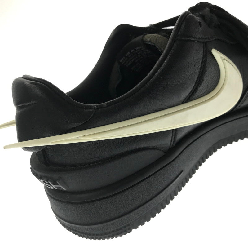 【中古品】【メンズ】 NIKE ナイキ × AMBUSH アンブッシュ コラボ AIR FORCE 1 LOW DV3464-001 エア フォース 1 ロー スニーカー 靴 160-260717-rt-04-tagh サイズ：26.5cm US8.5 カラー：BLACK/PHANTOM-BLACK 万代Net店