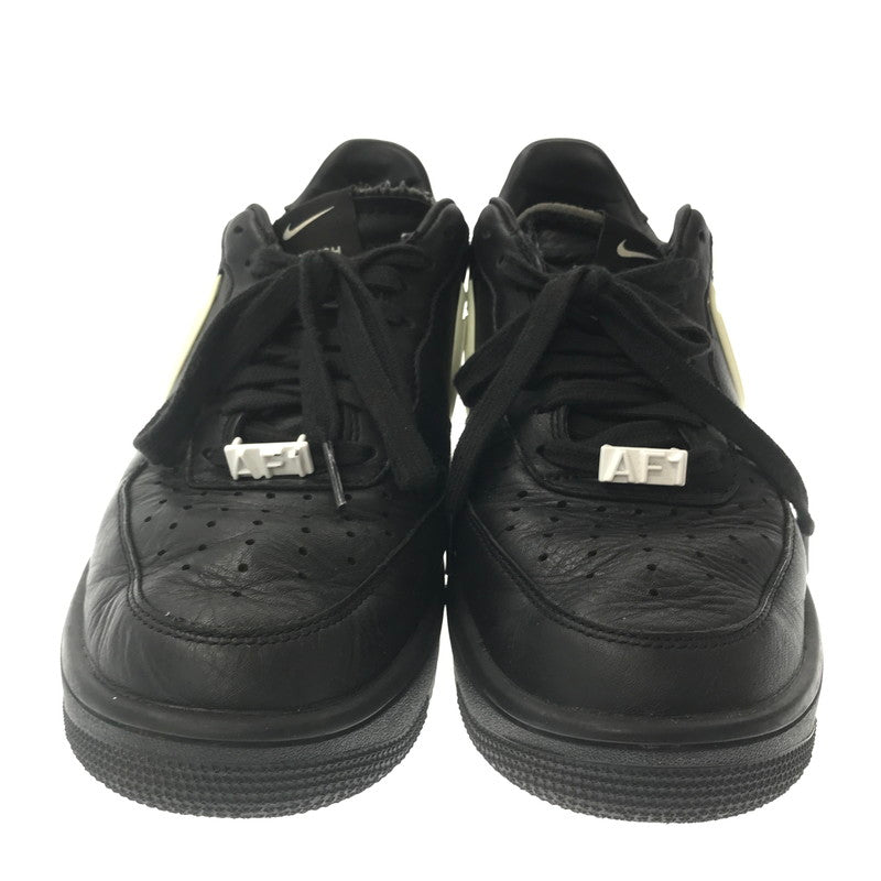 【中古品】【メンズ】 NIKE ナイキ × AMBUSH アンブッシュ コラボ AIR FORCE 1 LOW DV3464-001 エア フォース 1 ロー スニーカー 靴 160-260717-rt-04-tagh サイズ：26.5cm US8.5 カラー：BLACK/PHANTOM-BLACK 万代Net店