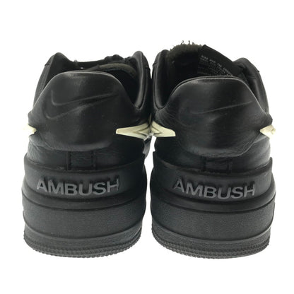 【中古品】【メンズ】 NIKE ナイキ × AMBUSH アンブッシュ コラボ AIR FORCE 1 LOW DV3464-001 エア フォース 1 ロー スニーカー 靴 160-260717-rt-04-tagh サイズ：26.5cm US8.5 カラー：BLACK/PHANTOM-BLACK 万代Net店