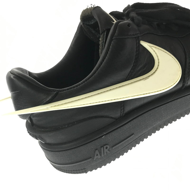 【中古品】【メンズ】 NIKE ナイキ × AMBUSH アンブッシュ コラボ AIR FORCE 1 LOW DV3464-001 エア フォース 1 ロー スニーカー 靴 160-260717-rt-04-tagh サイズ：26.5cm US8.5 カラー：BLACK/PHANTOM-BLACK 万代Net店