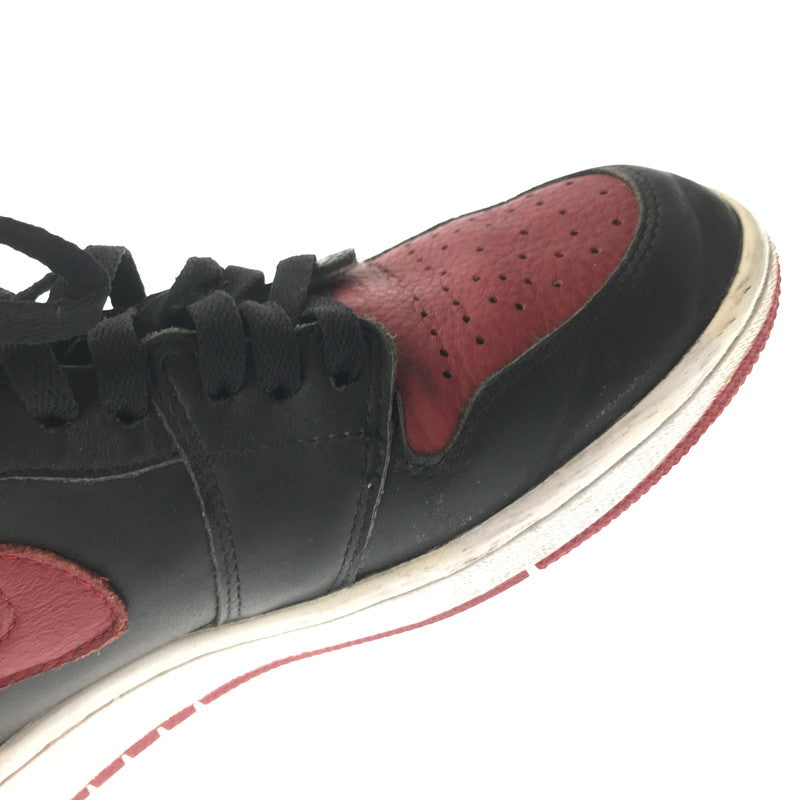 【現状渡し品】【メンズ】 NIKE ナイキ AIR JORDAN 1 RETRO HIGH OG 555088-001 エア ジョーダン レトロ ハイ スニーカー 靴 160-260717-rt-01-tagh サイズ：26.5ｃｍ ＵS8.5 カラー：BLACK/VARSITY RED-WHITE 万代Net店