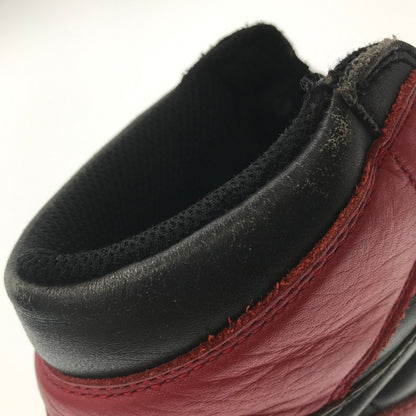 【現状渡し品】【メンズ】 NIKE ナイキ AIR JORDAN 1 RETRO HIGH OG 555088-001 エア ジョーダン レトロ ハイ スニーカー 靴 160-260717-rt-01-tagh サイズ：26.5ｃｍ ＵS8.5 カラー：BLACK/VARSITY RED-WHITE 万代Net店
