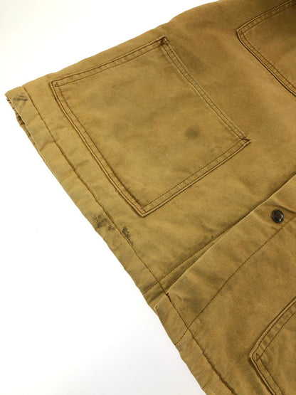 【現状渡し品】【メンズ】 DICKIES ディッキーズ 80's BLANKET LINER DUCK COVERALLS 80年代 ブランケット ライナー ダック カバーオール USA製 ライトアウター 146-260709-rt-11-tag サイズ：不明 下記参照 カラー：キャメル 万代Net店