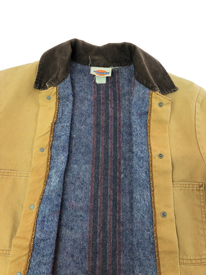 【現状渡し品】【メンズ】 DICKIES ディッキーズ 80's BLANKET LINER DUCK COVERALLS 80年代 ブランケット ライナー ダック カバーオール USA製 ライトアウター 146-260709-rt-11-tag サイズ：不明 下記参照 カラー：キャメル 万代Net店