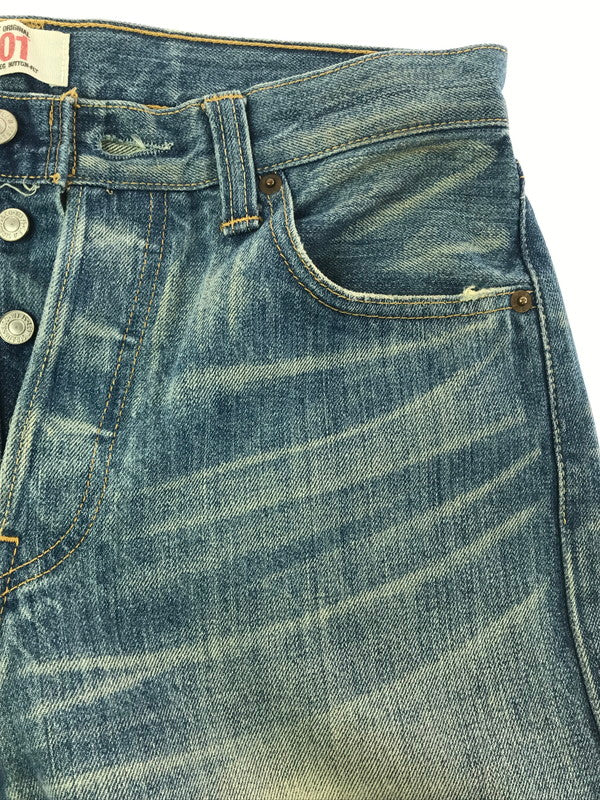 【現状渡し品】【メンズ】 LEVI'S リーバイス 501 DENIM PANTS 08501-00 デニムパンツ フィリピン製 ボトムス 157-260711-na-20-tagh サイズ：W30 L 32 カラー：インディゴ 万代Net店