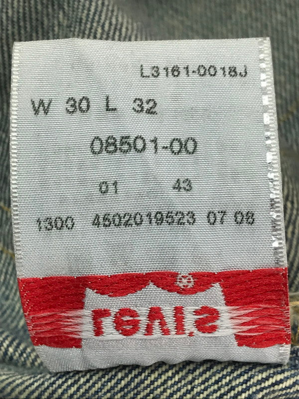 【現状渡し品】【メンズ】 LEVI'S リーバイス 501 DENIM PANTS 08501-00 デニムパンツ フィリピン製 ボトムス 157-260711-na-20-tagh サイズ：W30 L 32 カラー：インディゴ 万代Net店