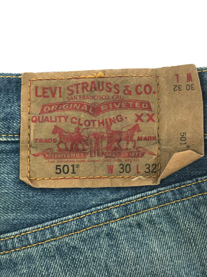 【現状渡し品】【メンズ】 LEVI'S リーバイス 501 DENIM PANTS 08501-00 デニムパンツ フィリピン製 ボトムス 157-260711-na-20-tagh サイズ：W30 L 32 カラー：インディゴ 万代Net店