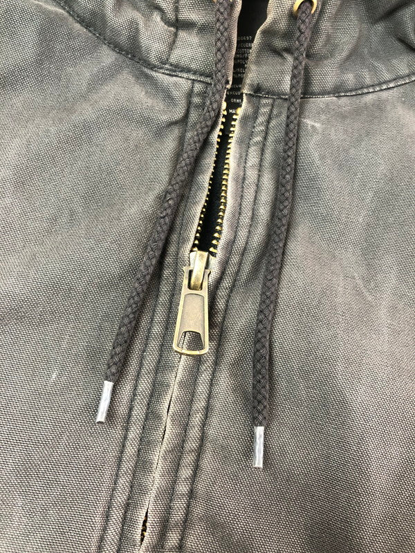 【中古品】【メンズ】 DICKIES ディッキーズ 00's HOODED WORK JACKET フーデッド ワーク ジャケット ライトアウター 146-260709-rt-12-tag サイズ：2XL カラー：ブラック 万代Net店
