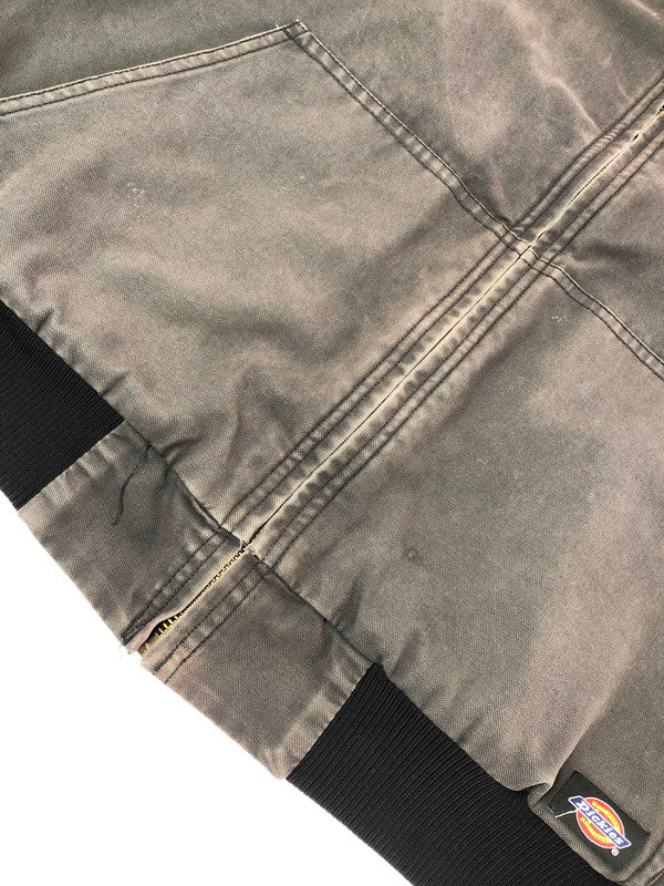 【中古品】【メンズ】 DICKIES ディッキーズ 00's HOODED WORK JACKET フーデッド ワーク ジャケット ライトアウター 146-260709-rt-12-tag サイズ：2XL カラー：ブラック 万代Net店