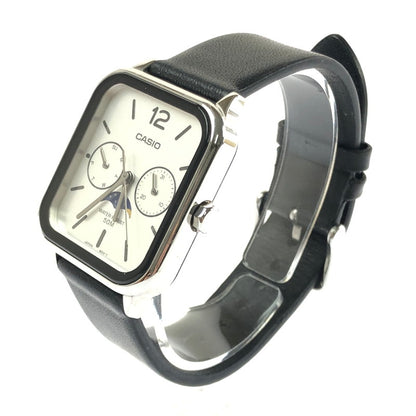 【中古品】【メンズ】 CASIO カシオ CASIOCOLLECTION MTP-M305L-7AJF カシオコレクション リストウォッチ 腕時計 アクセサリー 197-260714-YY-04-tagh カラー：ブラック 万代Net店