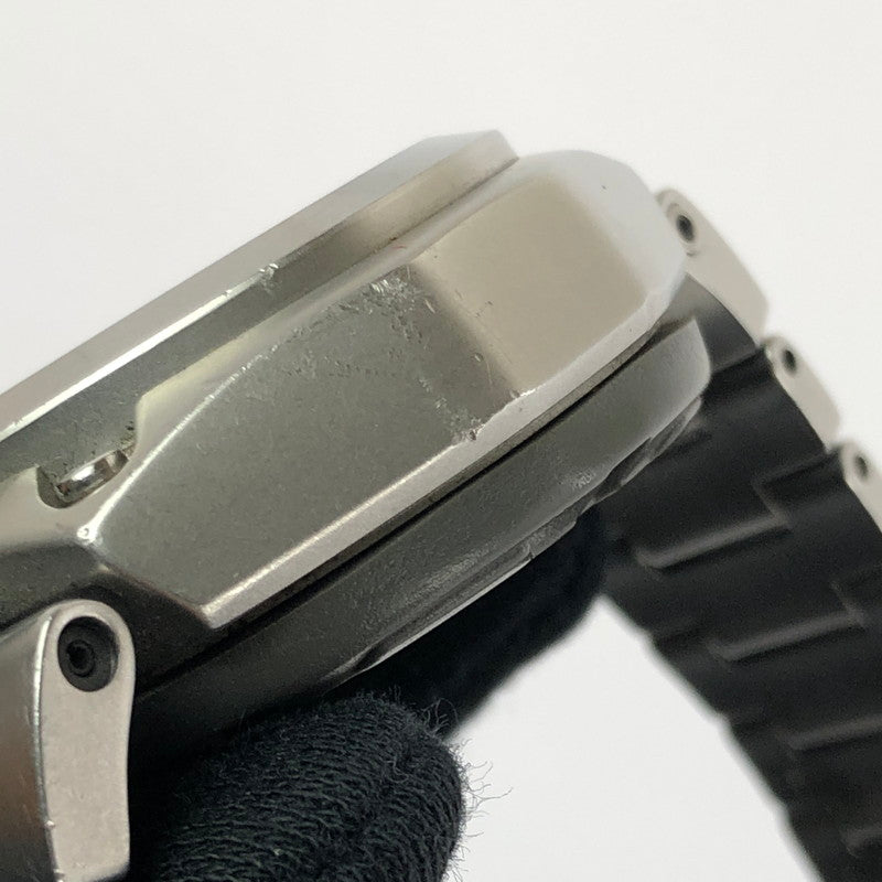 【中古品】【メンズ】 CASIO カシオ G-SHOCK ジーショック WRISTWATCH MRG-120-1A リストウォッチ アナログ クォーツ 腕時計 アクセサリー 196-260714-YY-05-tagh カラー：シルバー 万代Net店