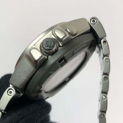 【中古品】【メンズ】 CASIO カシオ G-SHOCK ジーショック WRISTWATCH MRG-120-1A リストウォッチ アナログ クォーツ 腕時計 アクセサリー 196-260714-YY-05-tagh カラー：シルバー 万代Net店