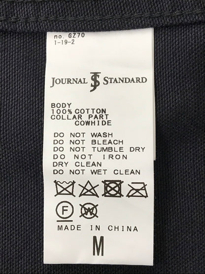 【中古品】【メンズ】 JOURNAL STANDARD ジャーナルスタンダード COVERALLS 24-011-600-2240-3-0 カバーオール アウター 147-260714-YY-19-tagh サイズ：M カラー：ネイビー 万代Net店