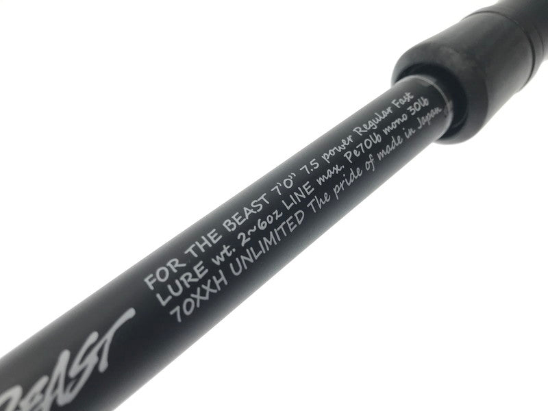 【中古美品】 COPOSITE コンポジット FOR THE BEAST 70 XXH フォーザビースト 70XXH アンリミテッド ) 釣り 釣り具等 ベイトロッド 【代金引換不可】【佐川急便発送】 132-260729-rt-01-tagh 万代Net店
