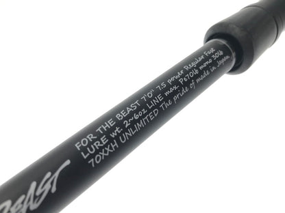 【中古美品】 COPOSITE コンポジット FOR THE BEAST 70 XXH フォーザビースト 70XXH アンリミテッド ) 釣り 釣り具等 ベイトロッド 【代金引換不可】【佐川急便発送】 132-260729-rt-01-tagh 万代Net店
