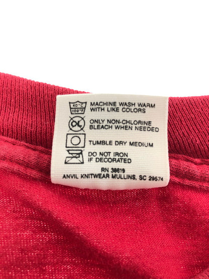 【現状渡し品】【メンズ】 ANVIL アンビル 90's CASCADE RUN OFF S/S TEE 90年代 カスケード ラン オフ ショートスリーブ Tシャツ トップス 146-260709-rt-15-tag サイズ：M カラー：レッド 万代Net店