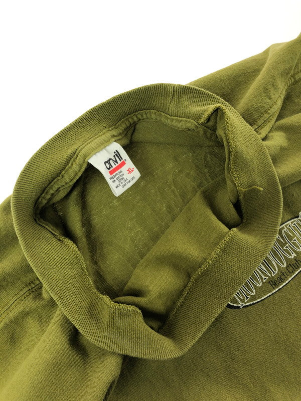 【中古品】【メンズ】 ANVIL アンビル 90's MOONDOGGIES S/S TEE 90年代 ムーンドギーズ ショートスリーブ Tシャツ 半袖 Tシャツ トップス 146-260709-rt-16-tag サイズ：XL カラー：オリーブ 万代Net店