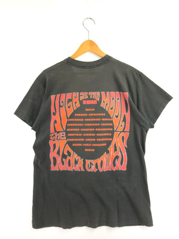 【現状渡し品】【メンズ】 USED ユーズド 90's BLACK CROWES HIGH AS THE MOON TOUR SS TEE ブラック クロウズ ツアー Tシャツ 半袖Tシャツ トップス 146-260709-rt-18-tag サイズ：不明 下記参照 カラー：ブラック 万代Net店