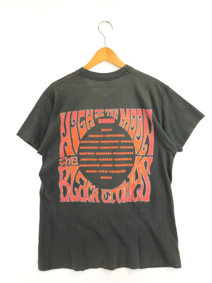 【現状渡し品】【メンズ】 USED ユーズド 90's BLACK CROWES HIGH AS THE MOON TOUR SS TEE ブラック クロウズ ツアー Tシャツ 半袖Tシャツ トップス 146-260709-rt-18-tag サイズ：不明 下記参照 カラー：ブラック 万代Net店