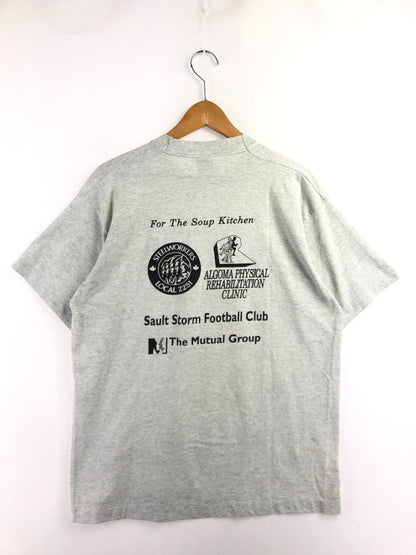 【中古品】【メンズ】 FRUIT OF THE LOOM フルーツ オブ ザ ルーム 90's GHOST MARATHON S/S TEE ゴースト マラソン 半袖Tシャツ トップス 146-260709-rt-20-tag サイズ：L カラー：グレー 万代Net店