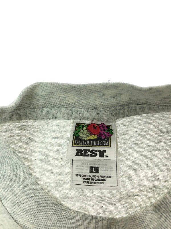 【中古品】【メンズ】 FRUIT OF THE LOOM フルーツ オブ ザ ルーム 90's GHOST MARATHON S/S TEE ゴースト マラソン 半袖Tシャツ トップス 146-260709-rt-20-tag サイズ：L カラー：グレー 万代Net店