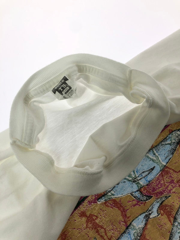 【現状渡し品】【メンズ】 WORLD T'S ワールド ティーエス 90's MYRTLE BEACH S/S TEE 90年代 マートル ビーチ ショートスリーブ Tシャツ トップス 146-260709-rt-19-tag サイズ：XL カラー：ホワイト 万代Net店