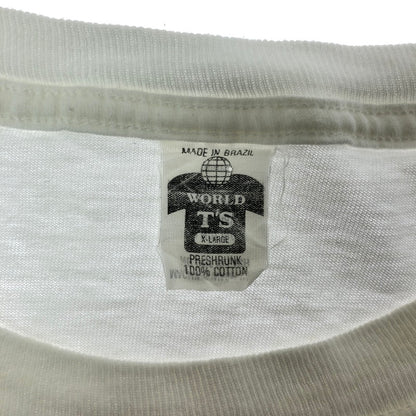 【現状渡し品】【メンズ】 WORLD T'S ワールド ティーエス 90's MYRTLE BEACH S/S TEE 90年代 マートル ビーチ ショートスリーブ Tシャツ トップス 146-260709-rt-19-tag サイズ：XL カラー：ホワイト 万代Net店