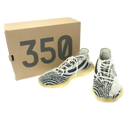 【中古品】【メンズ】 ADIDAS アディダス YEEZY BOOST 350 V2 ZEBRA CP9654 イージー ブーツ 350 V2 スニーカー 靴 161-260719-rt-07-tagh サイズ：28ｃｍ ＵＳ10 カラー：ホワイト/ブラック 万代Net店