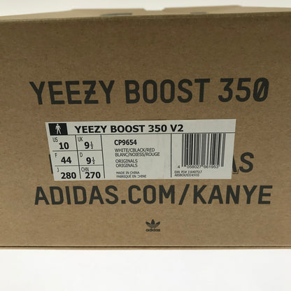 【中古品】【メンズ】 ADIDAS アディダス YEEZY BOOST 350 V2 ZEBRA CP9654 イージー ブーツ 350 V2 スニーカー 靴 161-260719-rt-07-tagh サイズ：28ｃｍ ＵＳ10 カラー：ホワイト/ブラック 万代Net店