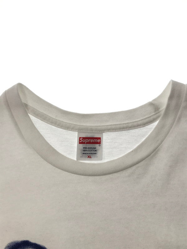 【中古品】【メンズ】 SUPREME シュプリーム 25SS PAINTED TEE ２５年春夏モデル ペインテッド Tシャツ トップス 149-260716-rt-04-tagh サイズ：XL カラー：ホワイト 万代Net店