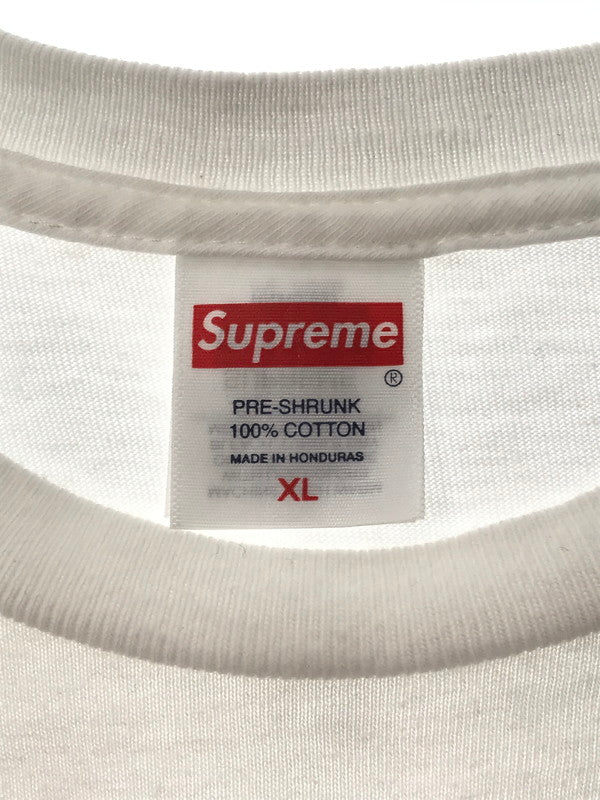 【中古品】【メンズ】 SUPREME シュプリーム 25SS PAINTED TEE ２５年春夏モデル ペインテッド Tシャツ トップス 149-260716-rt-04-tagh サイズ：XL カラー：ホワイト 万代Net店