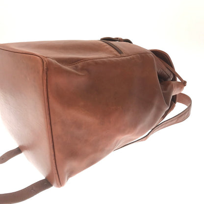 【現状渡し品】【レディース】 OLD COACH オールド コーチ LEATHER BACKPACK レザー バックパック リュック カバン 180-260714-ki-05-tagh カラー：ブラウン 万代Net店