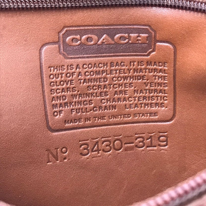 【現状渡し品】【レディース】 OLD COACH オールド コーチ LEATHER BACKPACK レザー バックパック リュック カバン 180-260714-ki-05-tagh カラー：ブラウン 万代Net店