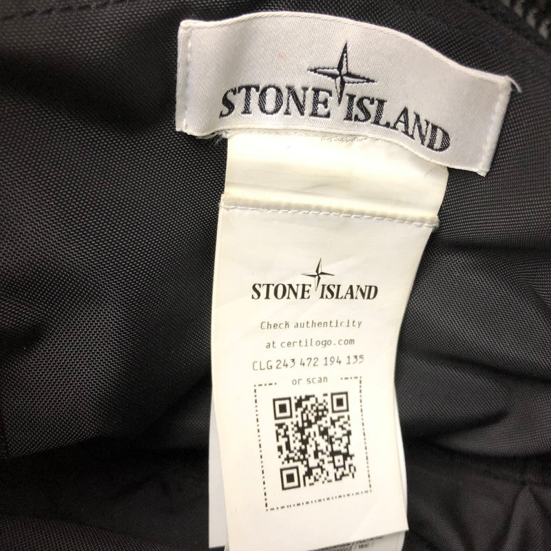 【中古品】【レディース】 STONE ISLAND ストーン アイランド SHOULDER BAG 811590876 ショルダー バッグ カバン 188-260717-rt-28-tagh カラー：ブラック 万代Net店