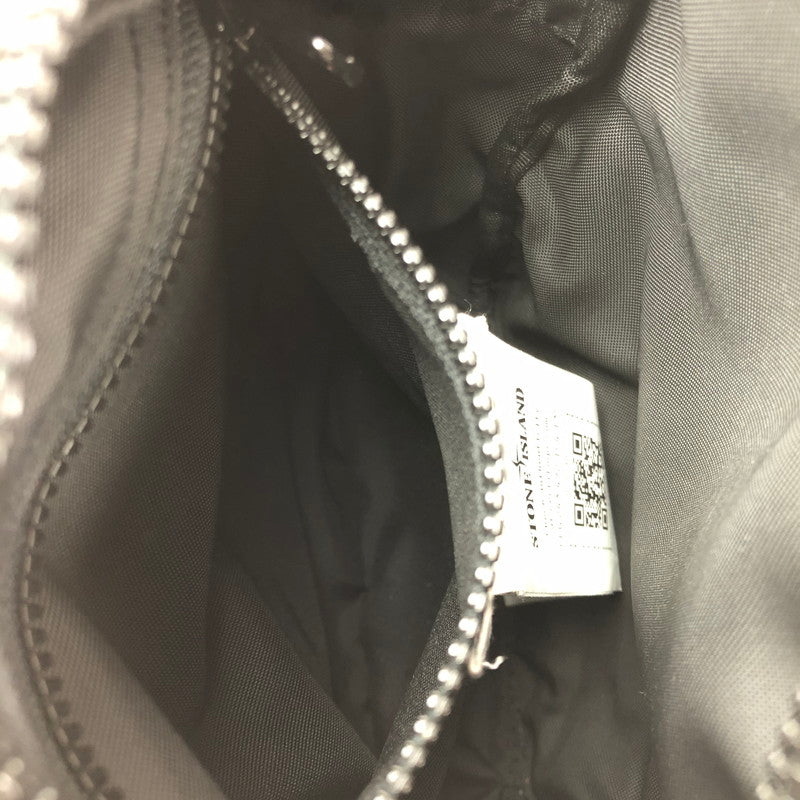【中古品】【レディース】 STONE ISLAND ストーン アイランド SHOULDER BAG 811590876 ショルダー バッグ カバン 188-260717-rt-28-tagh カラー：ブラック 万代Net店