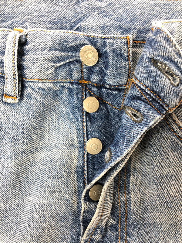 【中古品】【メンズ】 ACNE STUDIOS アクネストゥディオズ LIGHT BLUE TRASH DENIM PANTS B00230 2021M ライトブルー トラッシュ デニムパンツ ジーンズ 152-260714-rt-03-tag サイズ：EUR28 30 カラー：インディゴ 万代Net店