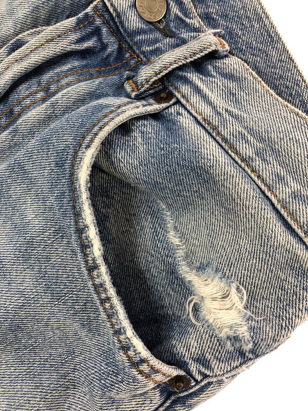 【中古品】【メンズ】 ACNE STUDIOS アクネストゥディオズ LIGHT BLUE TRASH DENIM PANTS B00230 2021M ライトブルー トラッシュ デニムパンツ ジーンズ 152-260714-rt-03-tag サイズ：EUR28 30 カラー：インディゴ 万代Net店