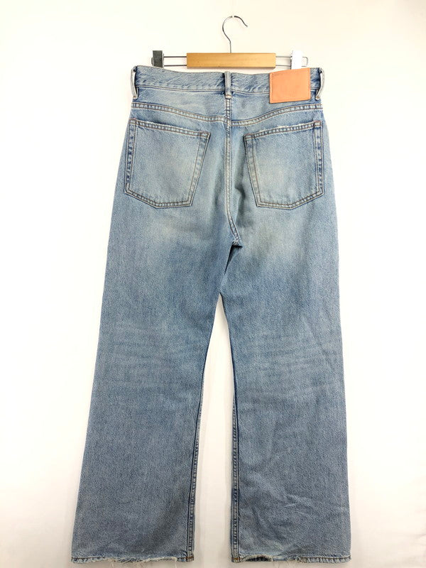 【中古品】【メンズ】 ACNE STUDIOS アクネストゥディオズ LIGHT BLUE TRASH DENIM PANTS B00230 2021M ライトブルー トラッシュ デニムパンツ ジーンズ 152-260714-rt-03-tag サイズ：EUR28 30 カラー：インディゴ 万代Net店