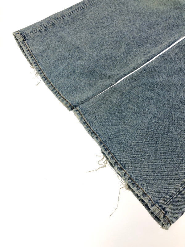 【中古品】【メンズ】 ACNE STUDIOS アクネストゥディオズ LIGHT BLUE TRASH DENIM PANTS B00230 2021M ライトブルー トラッシュ デニムパンツ ジーンズ 152-260714-rt-03-tag サイズ：EUR28 30 カラー：インディゴ 万代Net店