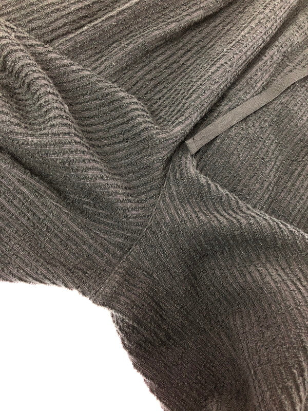 【中古品】【メンズ】 ANCELLM アンセルム CUT STRIPE EASY SLACKS カット ストライプ イージー スラックス ボトムス 151-260714-rt-04-tag サイズ：1 カラー：ブラック 万代Net店